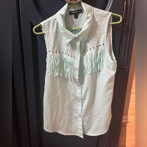 Mint Green Cowgirl TankTop